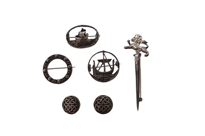 Lot 336 - Scottish silver jewellery