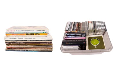 Lot 455 - CDs, DVDs and vinyl records by Rod Stewart