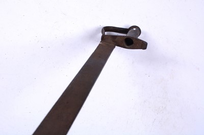 Lot 124 - A 19th Century socket sword bayonet