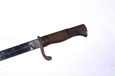 Lot 99 - A German First World War model 98/05 Mauser bayonet