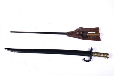 Lot 125 - Two French bayonets