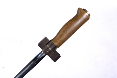 Lot 125 - Two French bayonets
