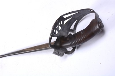 Lot 102 - A First World War German 1889 Pattern Prussian Cavalry sword