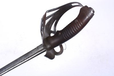 Lot 102 - A First World War German 1889 Pattern Prussian Cavalry sword