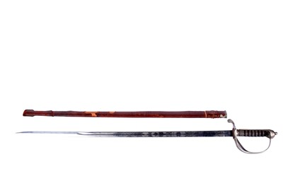 Lot 420 - A George V Royal Artillery Officer's sword, 1821 pattern