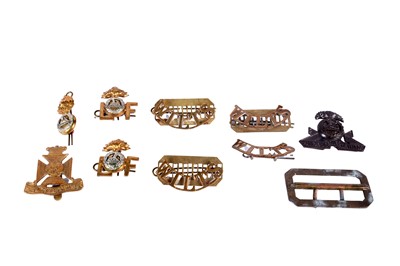 Lot 169 - A selection of badges; buttons; and other items