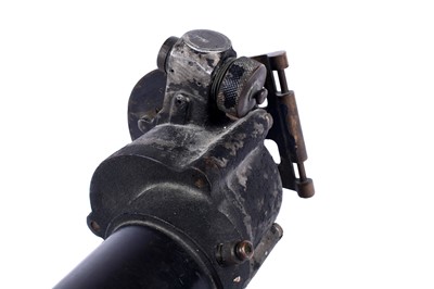 Lot 209 - A Canadian Kodak Co. gun sighting telescope; a kukri; and a horn