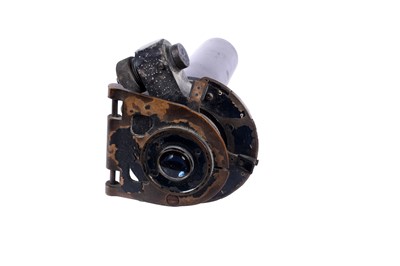 Lot 209 - A Canadian Kodak Co. gun sighting telescope; a kukri; and a horn