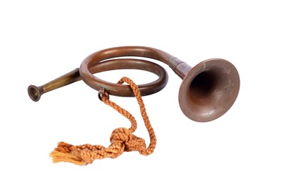Lot 209 - A Canadian Kodak Co. gun sighting telescope; a kukri; and a horn