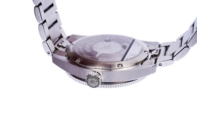 Lot 491 - Longines Zulu Time Spirit: a stainless steel cased automatic chronometer wristwatch