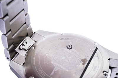 Lot 491 - Longines Zulu Time Spirit: a stainless steel cased automatic chronometer wristwatch