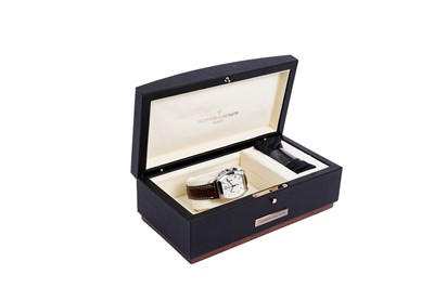 Lot 572 - Vacheron Constantin Royal Eagle: a stainless steel cased automatic chronograph wristwatch
