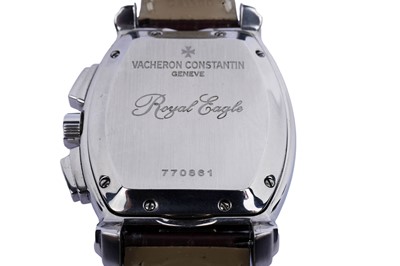 Lot 572 - Vacheron Constantin Royal Eagle: a stainless steel cased automatic chronograph wristwatch