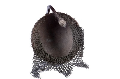 Lot 202 - A 19th Century Indo-Persian Khula Khud helmet
