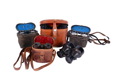 Lot 213 - A pair of Second World War Military binoculars; and other items