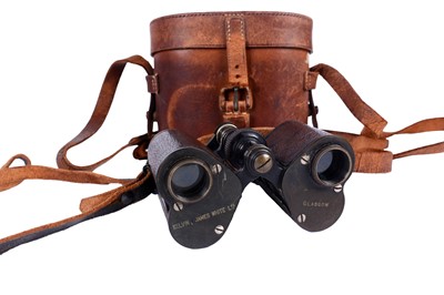 Lot 213 - A pair of Second World War Military binoculars; and other items