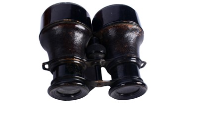 Lot 213 - A pair of Second World War Military binoculars; and other items