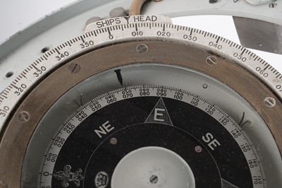Lot 626 - Two gimballed ship's compasses