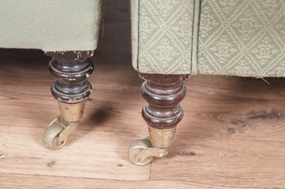 Lot 107 - George Smith of Newcastle: an armchair and matching stool