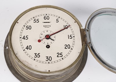 Lot 605 - A Smith Astral Bulkhead clock