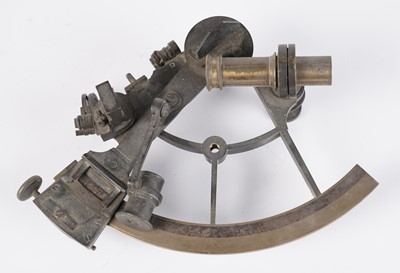 Lot 631 - A collection of navigational tools; and a part 19th Century Sextant