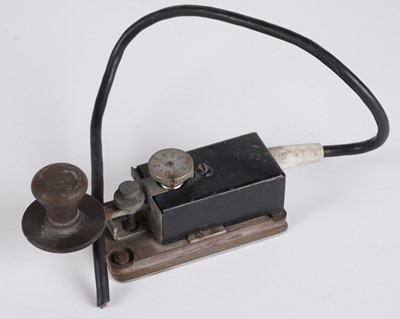 Lot 648 - A collection of Morse telegraph keys