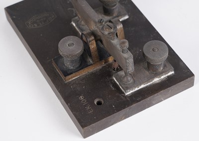 Lot 648 - A collection of Morse telegraph keys