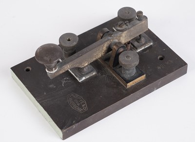 Lot 648 - A collection of Morse telegraph keys