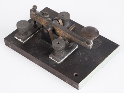 Lot 648 - A collection of Morse telegraph keys