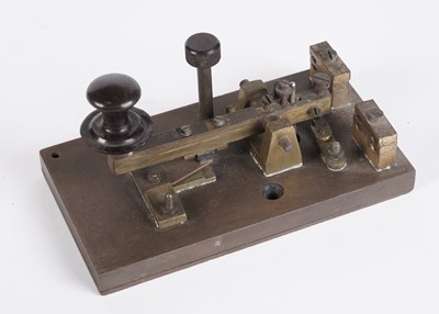 Lot 648 - A collection of Morse telegraph keys