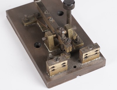 Lot 648 - A collection of Morse telegraph keys