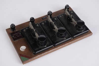 Lot 648 - A collection of Morse telegraph keys