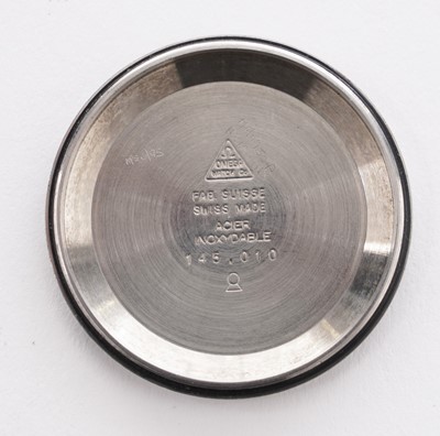 Lot 513 - Omega Chronostop: a stainless-steel cased wristwatch