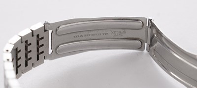 Lot 514 - Omega Seamaster Chronostop: a stainless-steel cased wristwatch