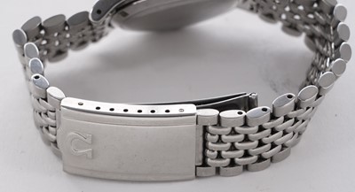 Lot 518 - Omega: a steel cased automatic wristwatch