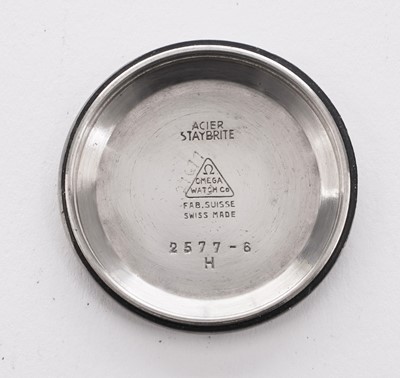 Lot 518 - Omega: a steel cased automatic wristwatch