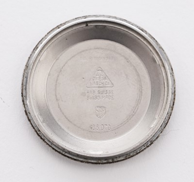 Lot 520 - Omega: a stainless-steel cased wristwatch