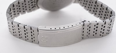 Lot 523 - Omega: a stainless steel cased automatic wristwatch