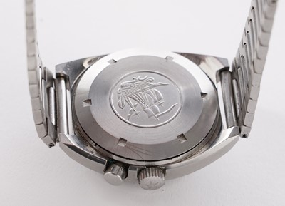 Lot 585 - Aquastar Regate: a stainless steel cased countdown wristwatch