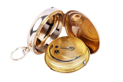Lot 558 - John Hawley, Coventry: a 9ct yellow gold hunter pocket watch