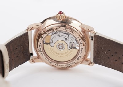 Lot 588 - Frederique Constant: a gold-plated cased diamond set automatic wristwatch