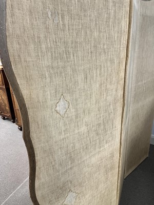 Lot 32 - A Vintage needlework four-fold room divide/screen