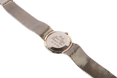 Lot 508 - Omega: a 9ct yellow gold cased wristwatch