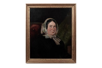 Lot 1110 - Mid 19th Century - Portrait of a Pro-Abolitionist Lady | oil