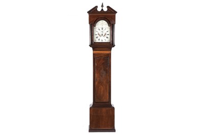 Lot 193 - An early 19th Century mahogany 8-day longcase clock