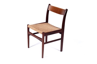 Lot 59 - A mid-20th Century teak and Afromosia matched dining room suite