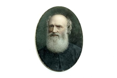 Lot 297 - 19th Century British School - Charles Darwin | portrait miniature