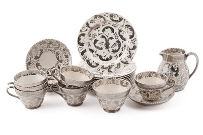 Lot 1112 - A Wedgwood Louise Powell lustre tea service