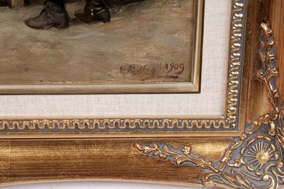 Lot 1011 - Ralph Hedley - The Antique Shop | oil