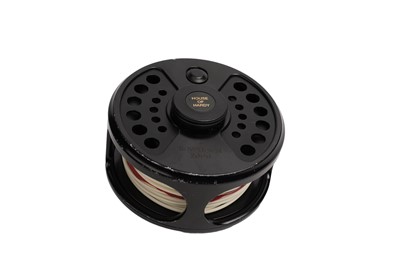Lot 1775 - A Hardy ‘Sovereign 2000’ reel with tips/leaders in a Hardy soft case